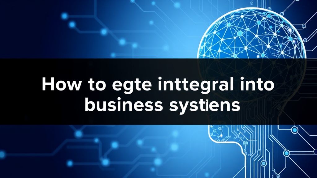 How To Integrate Ai Into Busin
